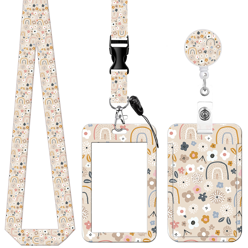 Women Accessories Business Name - ネームカードホルダーキーホルダーナースアクセサリーバッジセットストラップIDカードホルダーネックストラップ名刺ホルダー