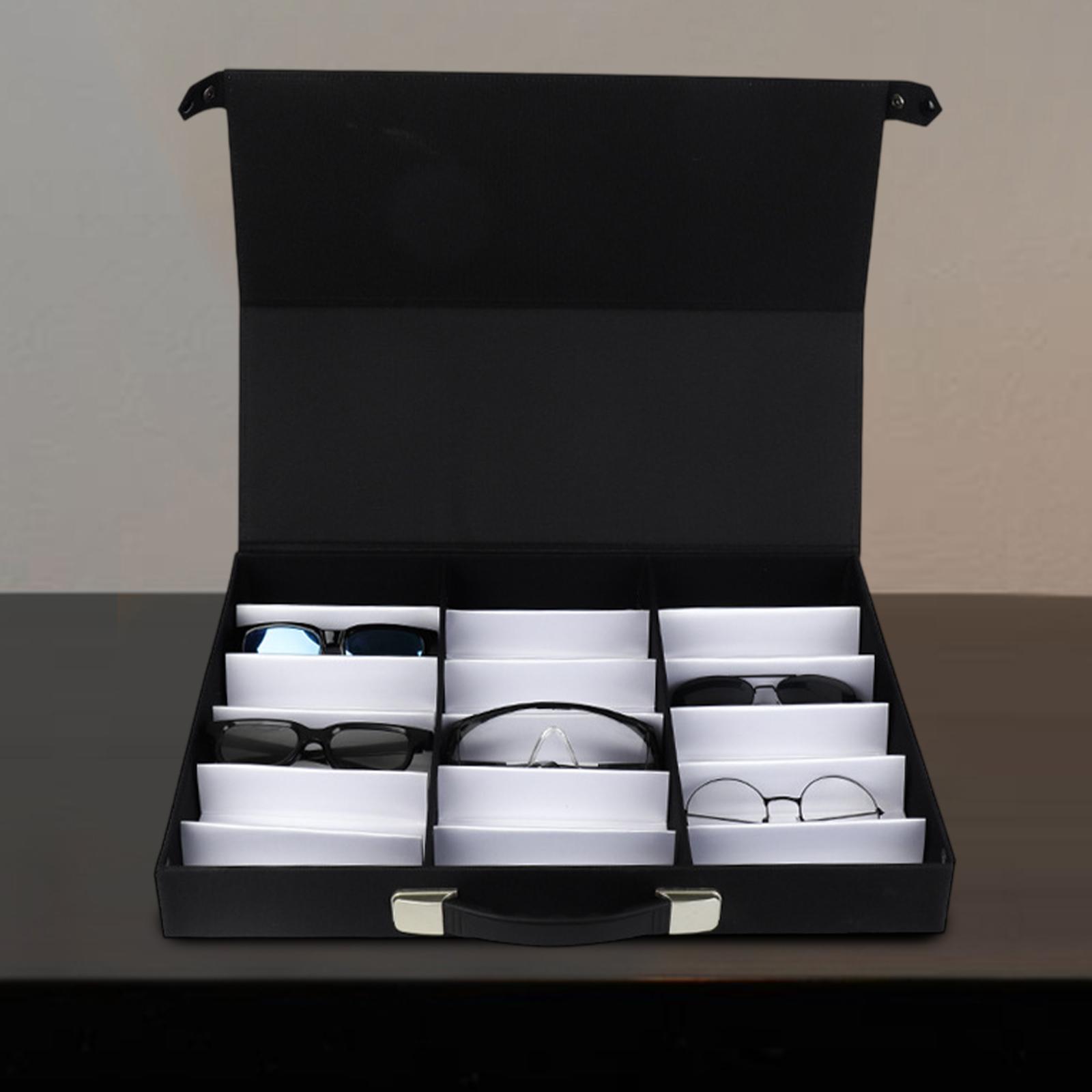 Women Accessories Drawer - サングラスオーガナイザー 18スロット ファッション レディース メンズ 眼鏡
