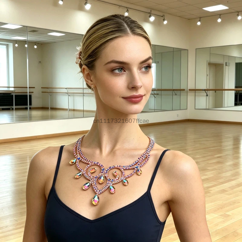 ベリーダンス スパークルネックレス コンペティション ダンサ - Women Accessories In Egypt のレビューと価格
