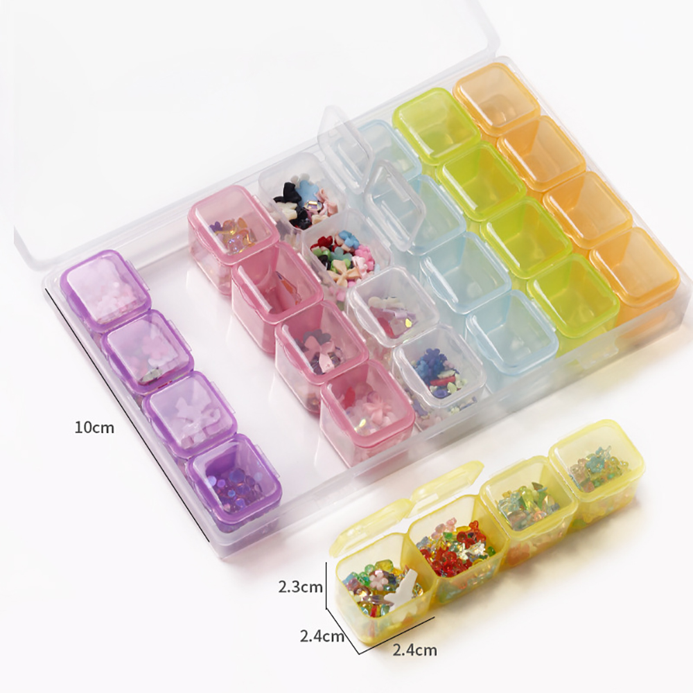 ダイヤモンドペインティングツールキット 収納ボックス付き 2 - Women Accessories Box のレビューと価格