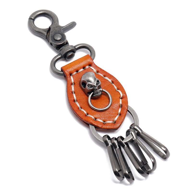 Jessingshow-男性と女性のための革製キーホルダー, - Women Accessories Pk のレビューと価格