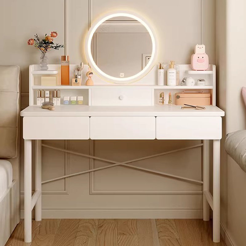 女性用コーヒーテーブル、モダンな引き出し収納、化粧鏡、ドレッ - Women Accessories Drawer のレビューと価格