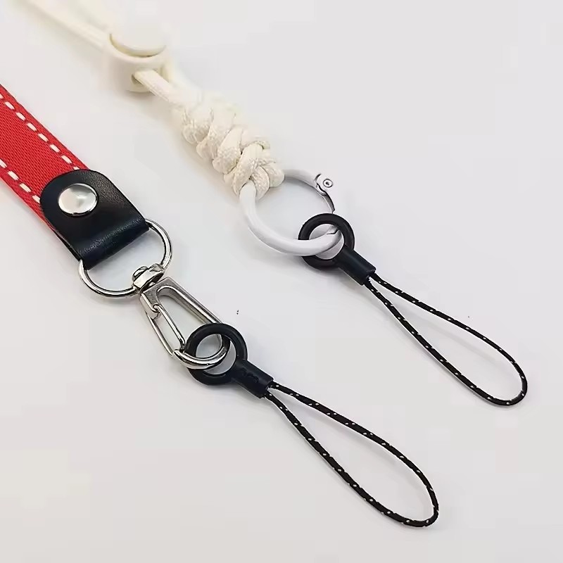 ナイロン製携帯電話用フィンガーリンググリップホルダー、ストラ - Women'S Keychain Accessories のレビューと価格