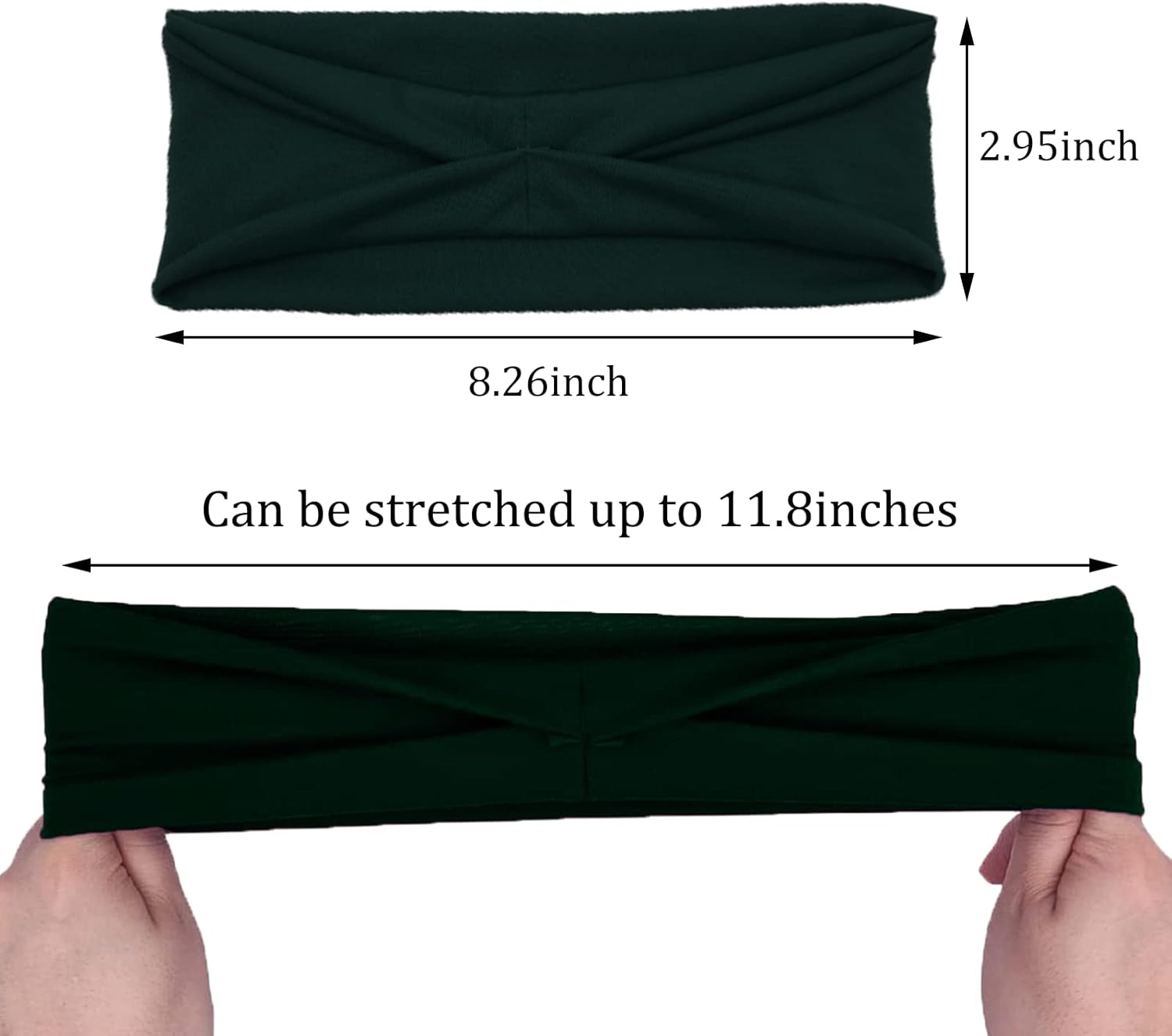 新しいソリッドカラーの弾性ヘアバンドヨガエクササイズ吸汗ヘッ - Women'S Yoga Accessories のレビューと価格