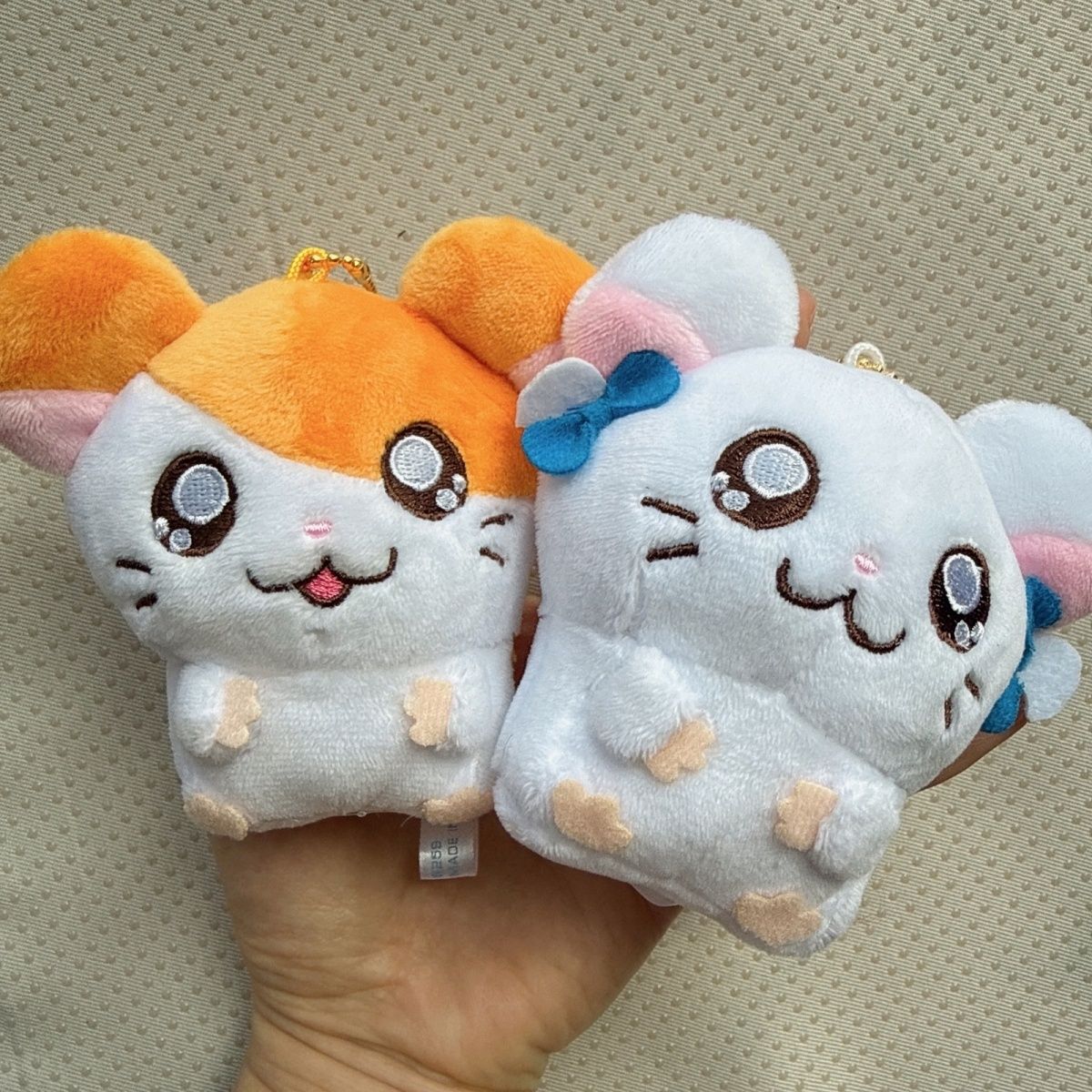 かわいいハムタロ ビジュー ハグぬいぐるみキーホルダー バッ - Women'S Keychain Accessories のレビューと価格