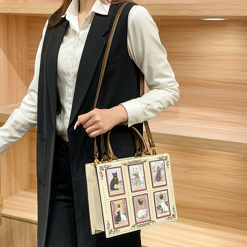 2026年ニューホンコン本革トートバッグ、高級刺繍サッチェル - Women Accessories Business のレビューと価格