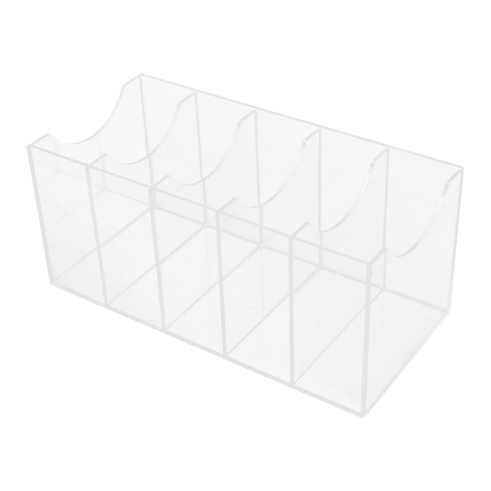 5区画透明ベルトオーガナイザー アクリル製収納ボックス クロ - Women Accessories Box のレビューと価格
