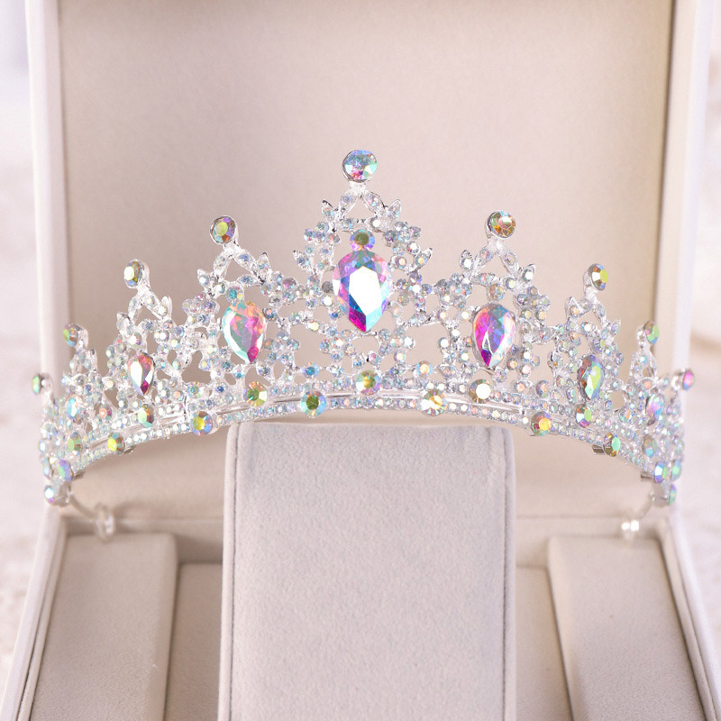 ファッションウェディングヘアアクセサリーブライダルヘッドドレ - Queen Accessories のレビューと価格