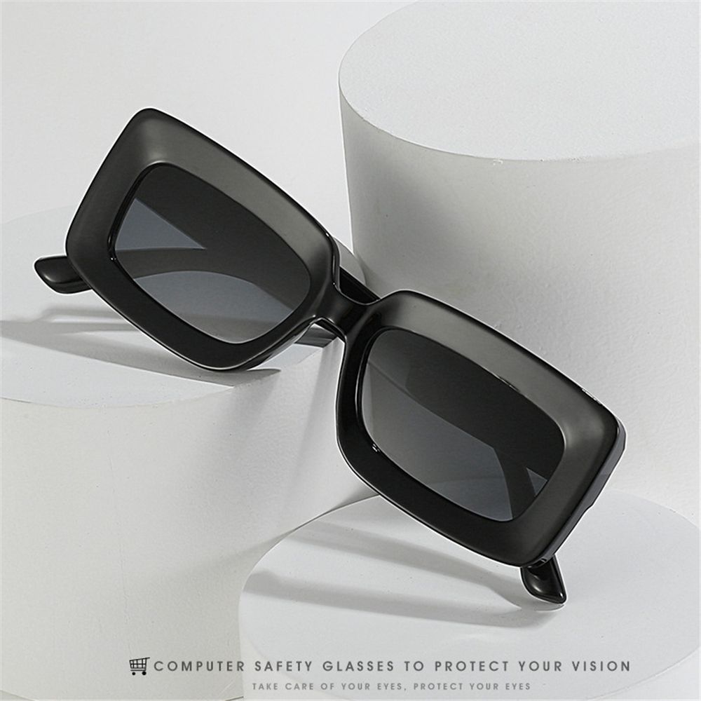 女性のファッションサングラス,大きな長方形のフレーム,ヴィン - Sunglasses Oversized Square のレビューと価格