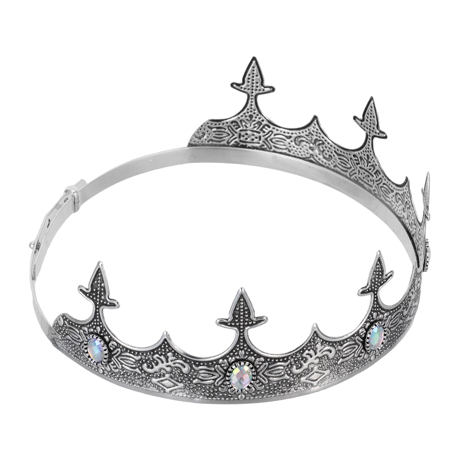調整可能なヴィンテージラインストーンパーティーカラーストーン - Queen Accessories のレビューと価格