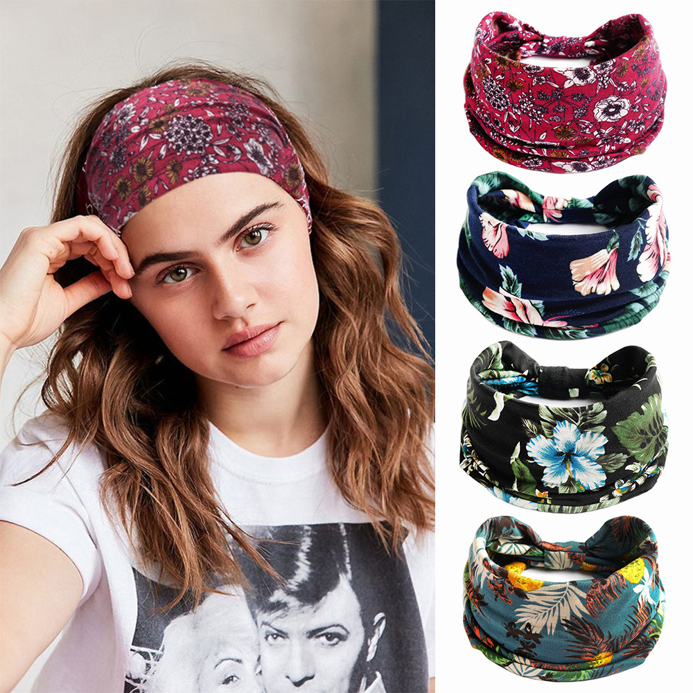 ファッションソリッドカラーワイドエッジコットンヨガ汗を吸収女 - Women'S Yoga Accessories のレビューと価格