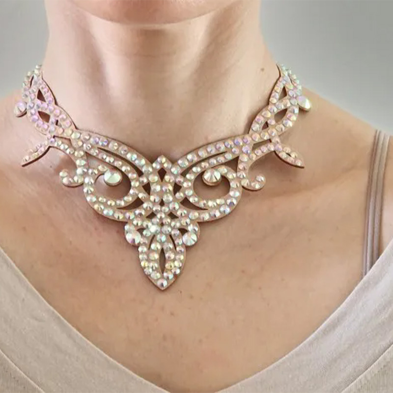 ベリーダンス スパークルネックレス コンペティションダンサー - Women Accessories In Egypt のレビューと価格