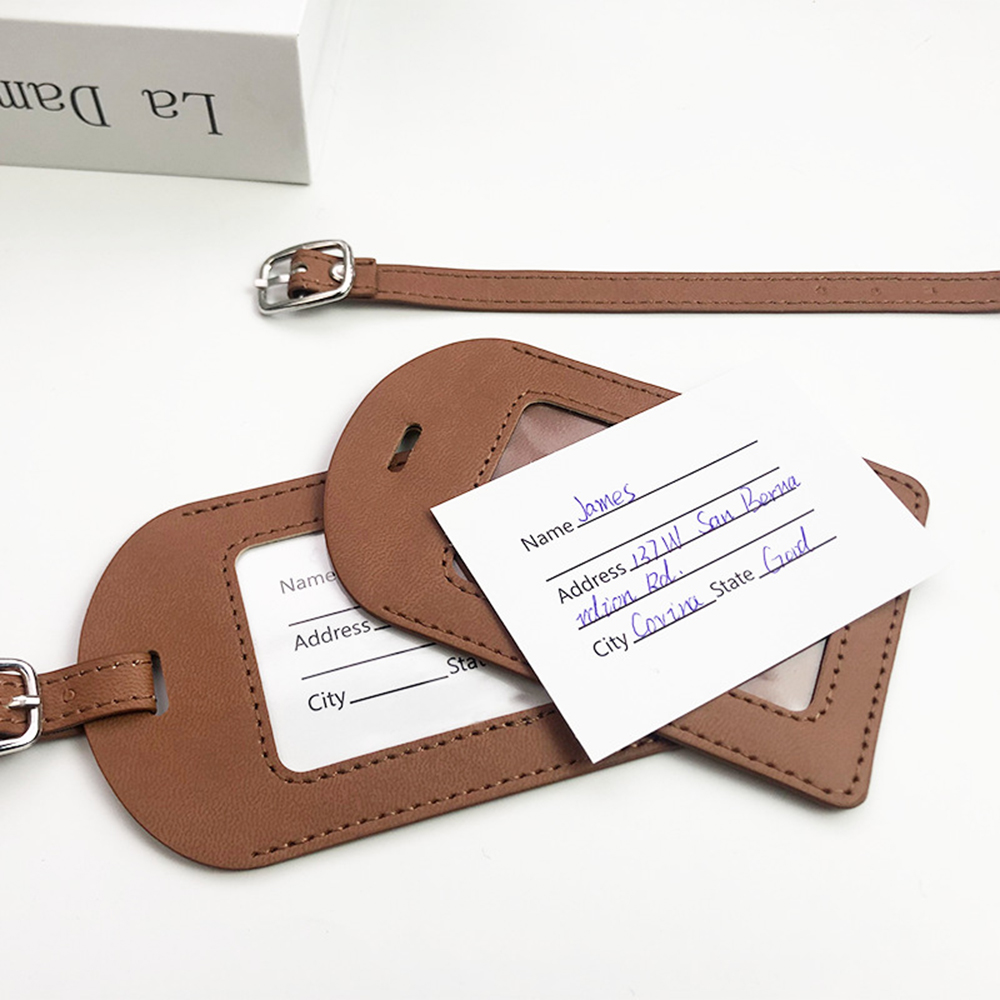 女性用ラゲッジタグ,名前,パーソナライズ,旅行,スーツケース - Women Accessories Business Name のレビューと価格
